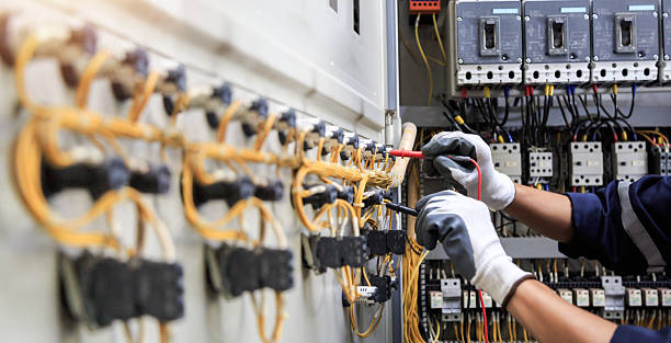 Professional Electrician technician working in Haledon, NJ